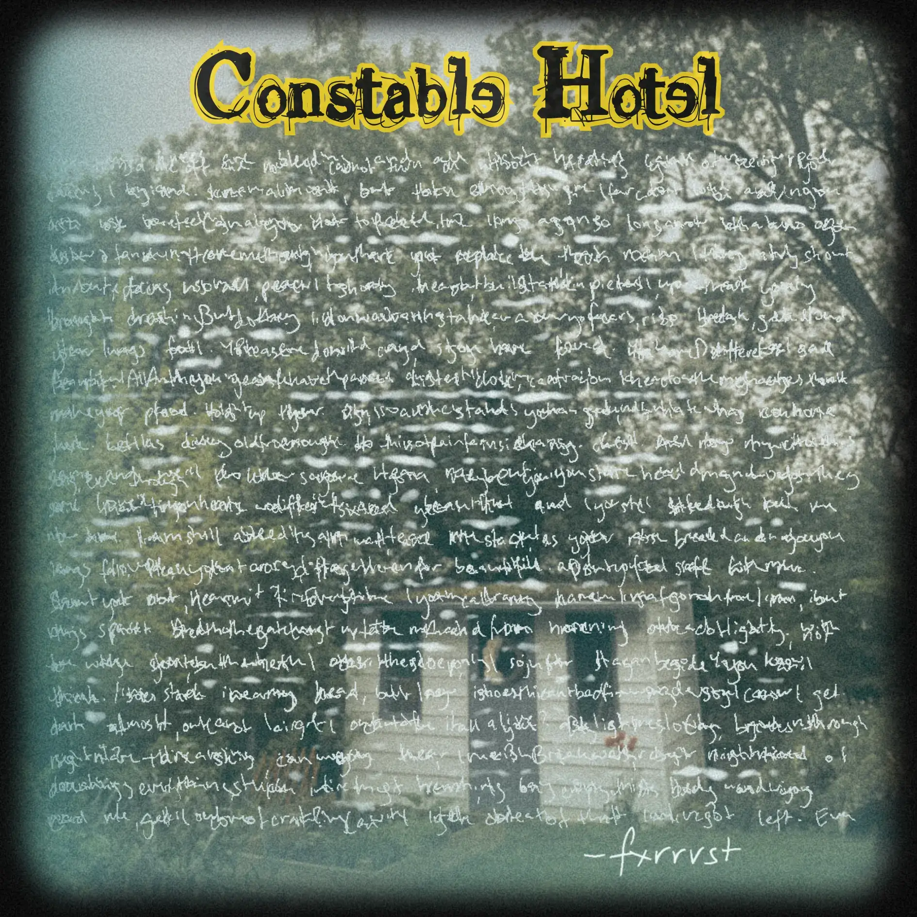 Constable Hotel By fxrrvst