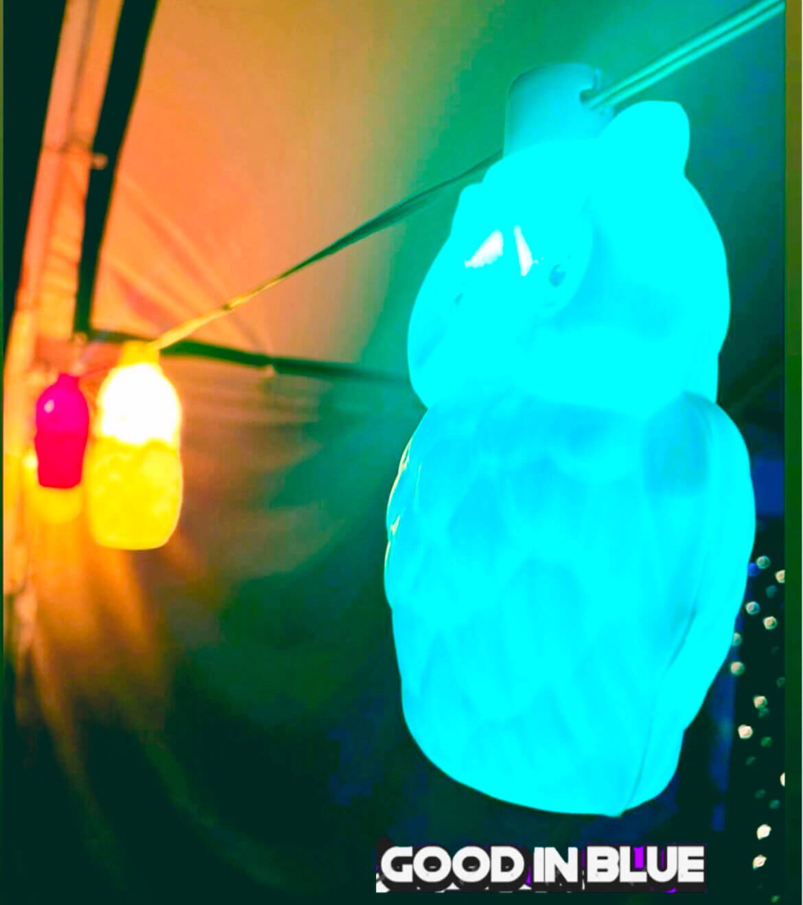 A Modern Lyrical Art: Good In Blue by Carrying Torches