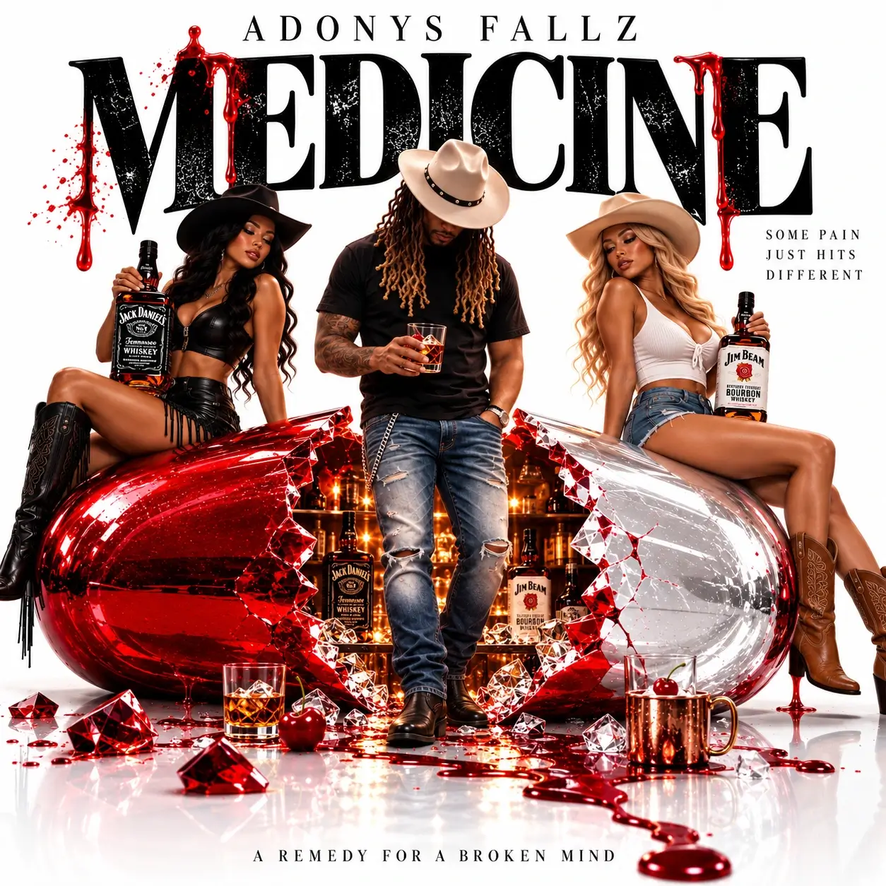 ”Medicine” Finds Adonys Fallz Blending Country Storytelling With Hip-Hop Swagger